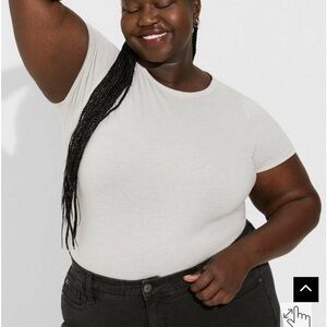 Torrid everyday signature jersey crewneck tee